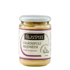Öljypuu Valkosipulimajoneesi